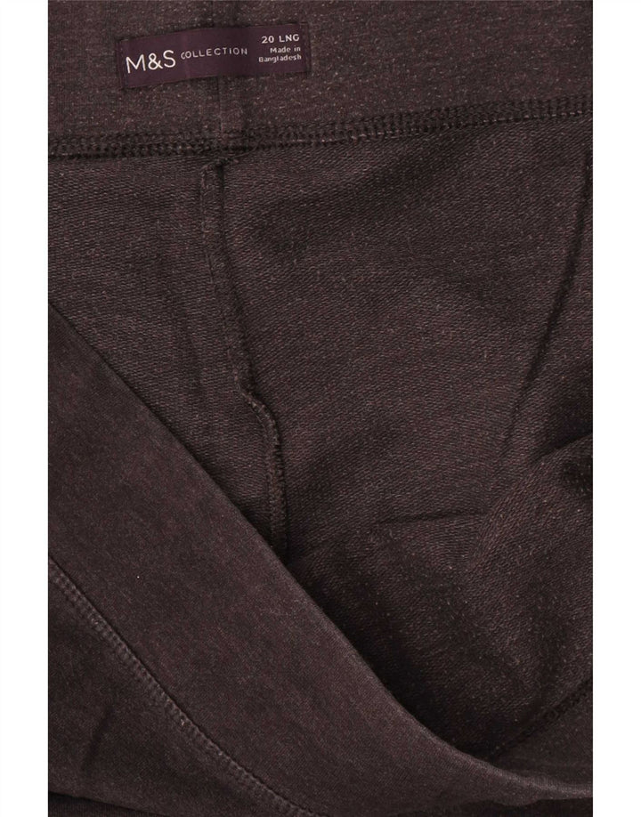 Marks & Spencer Γυναικείο Κολάν UK 20 2XL Γκρι βαμβακερό