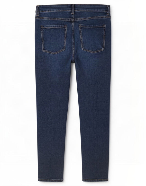 Marks & Spencer Γυναικείο Lily Slim Cropped Jeans UK 12 Medium W30 L26 Blue
