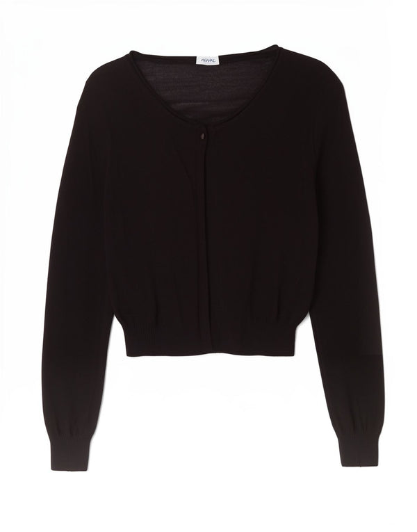 Max & Co. Γυναικεία ζακέτα Crop UK 12 Medium Black