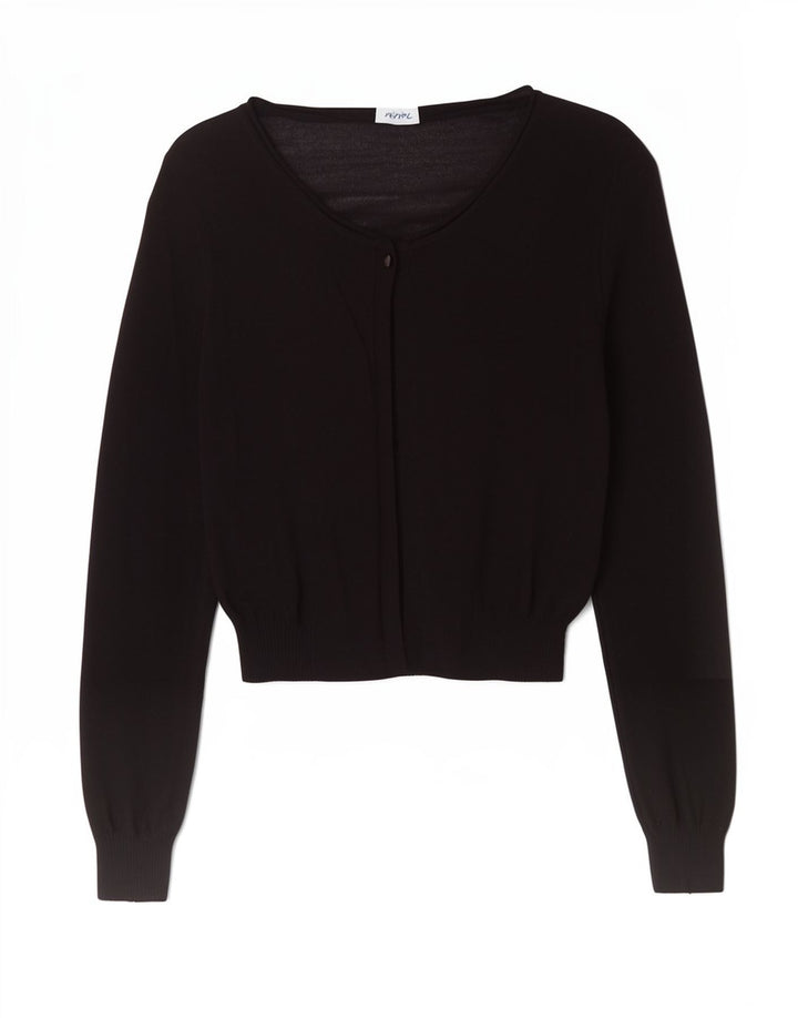 Max & Co. Γυναικεία ζακέτα Crop UK 12 Medium Black