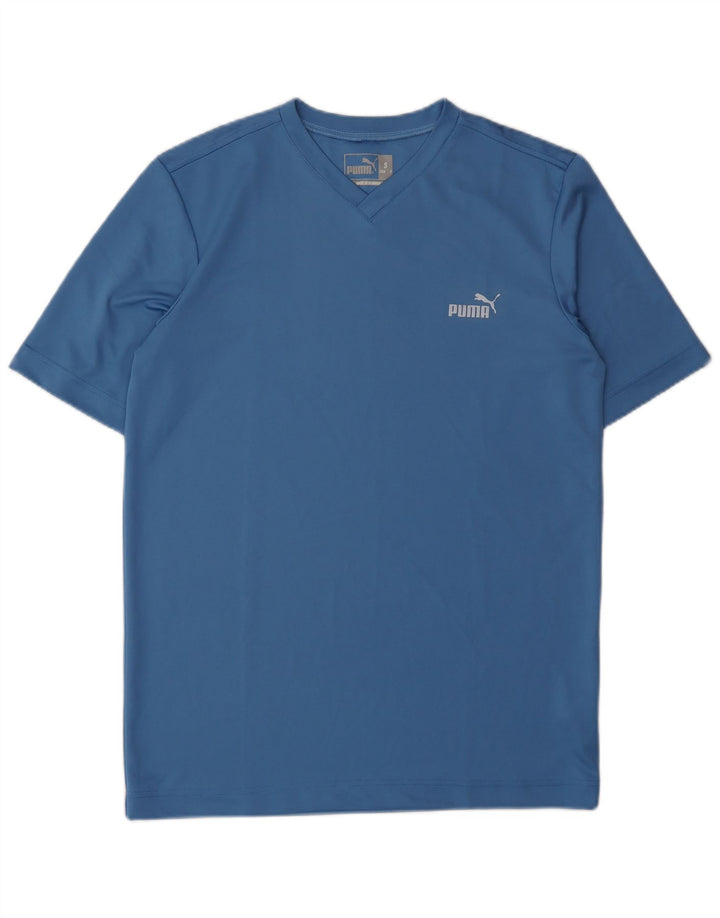 Ανδρικό T-Shirt PUMA Top Μικρό Μπλε Πολυεστέρας