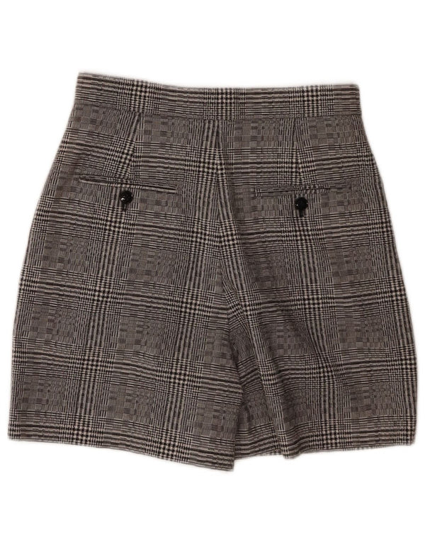 Reiss γυναικείο σορτς Chino UK 8 Small W26 Grey Check Wool