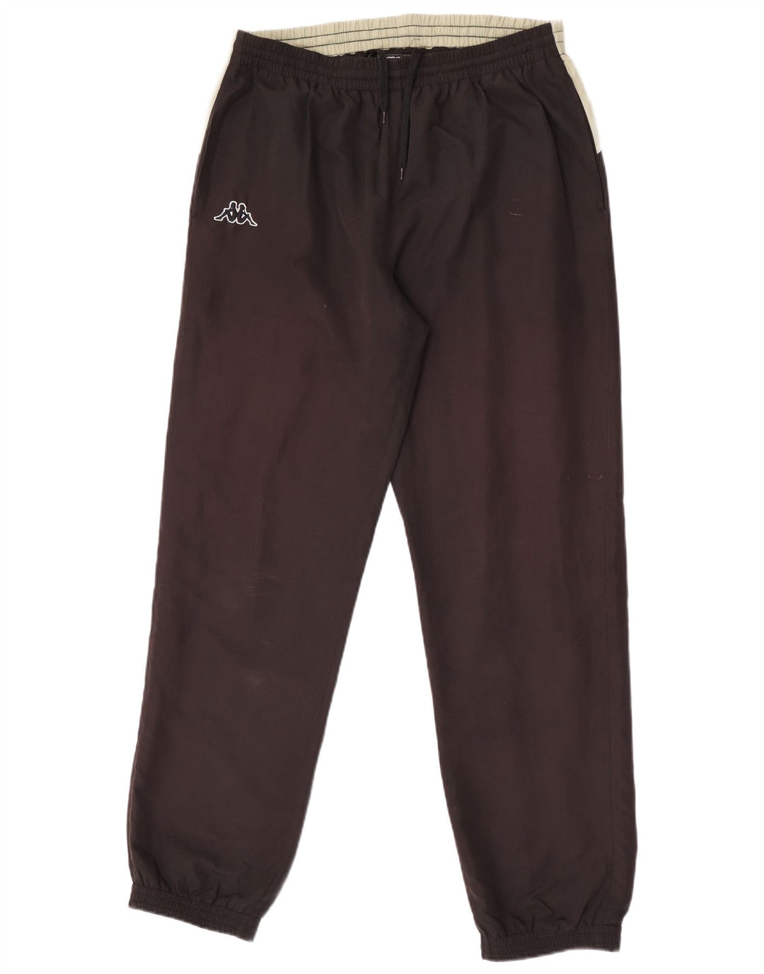 Ανδρική φόρμα Kappa Παντελόνι Joggers Μεγάλο Μαύρο Χρώμα Πολυεστέρας