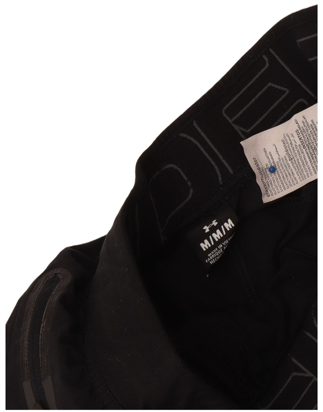 Under Armour Ανδρική φόρμα γραφική Παντελόνι Joggers Μεσαίο Μαύρο Πολυεστέρα