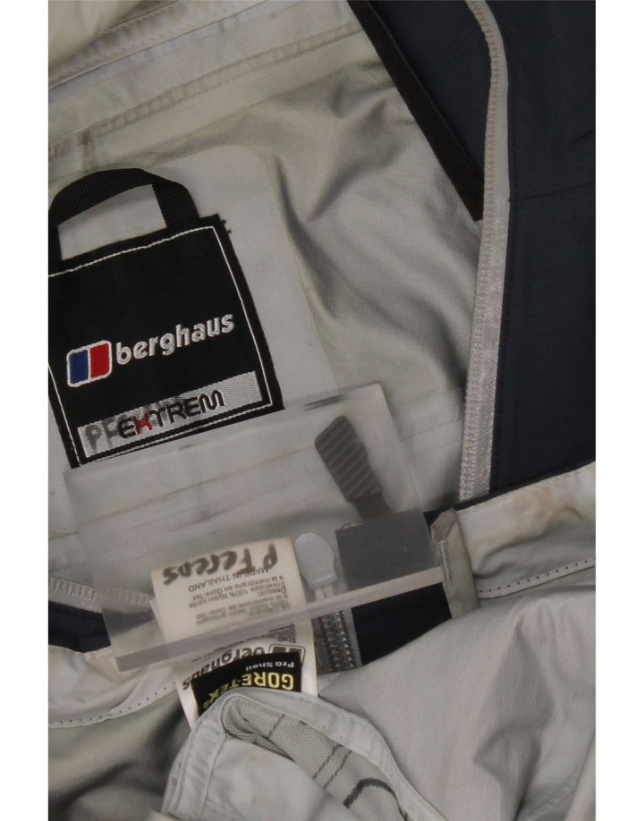 BERGHAUS Ανδρικό μπουφάν βροχής με κουκούλα UK 38 Medium Navy Blue Nylon