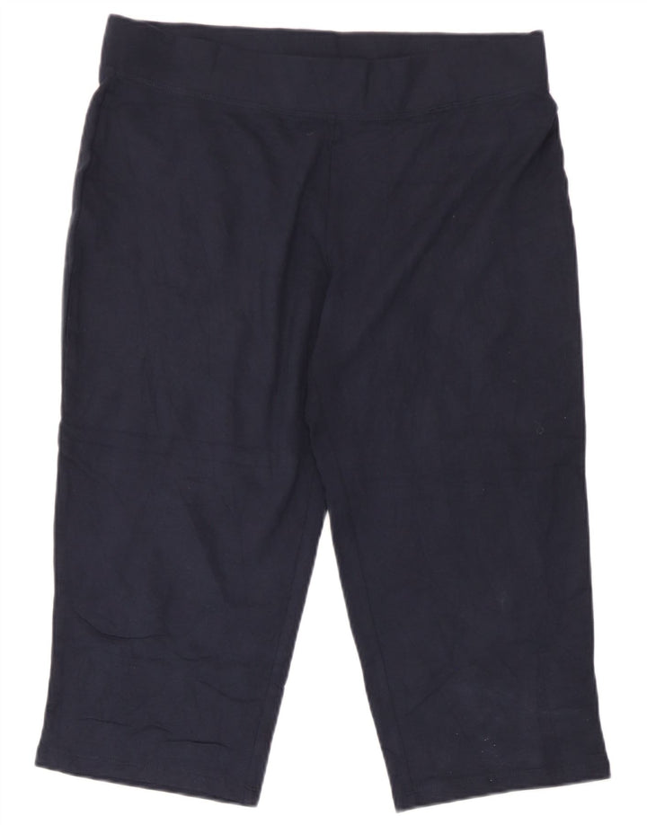Marks & Spencer Γυναικεία φόρμα φόρμας Capri UK 12 Medium Navy Blue