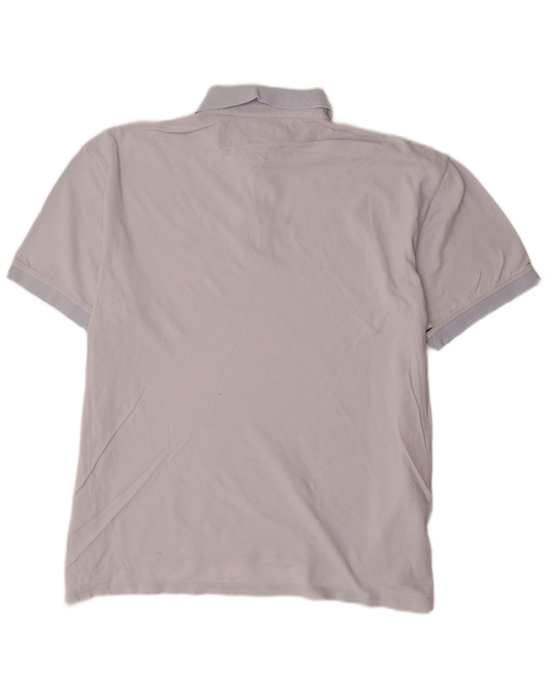 Ανδρικό μπλουζάκι πόλο Tommy Hilfiger XL Μπλε βαμβακερό