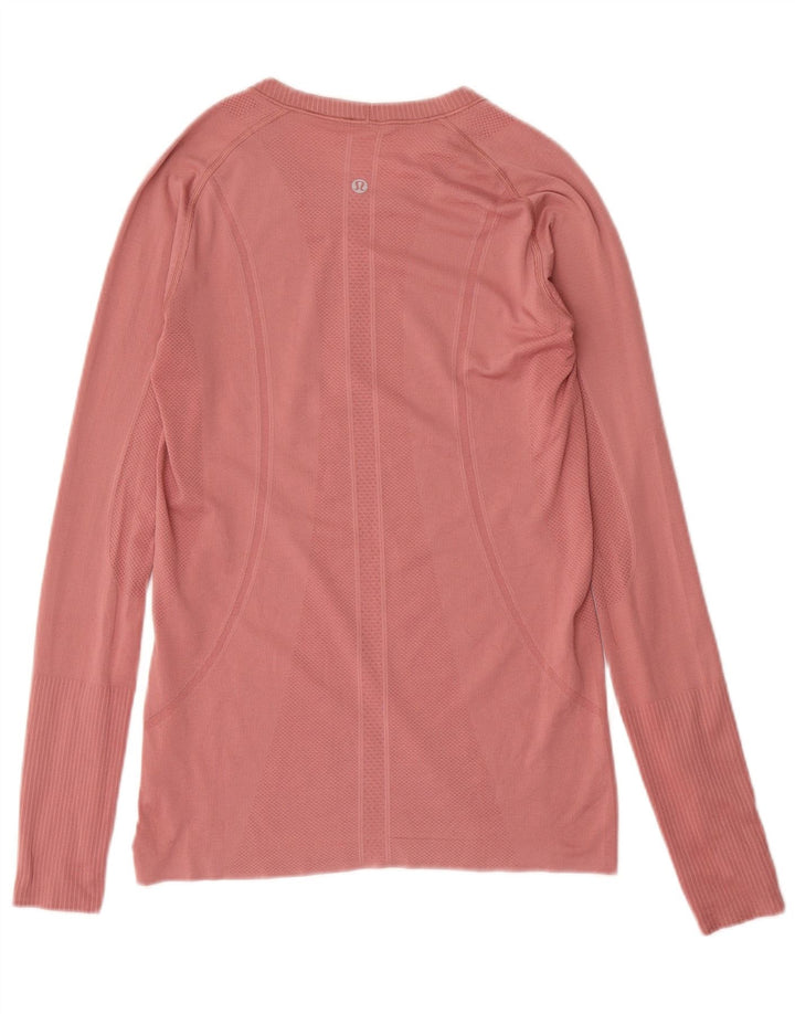 Γυναικείο τοπ Lululemon μακρυμάνικο UK 12 Medium Pink