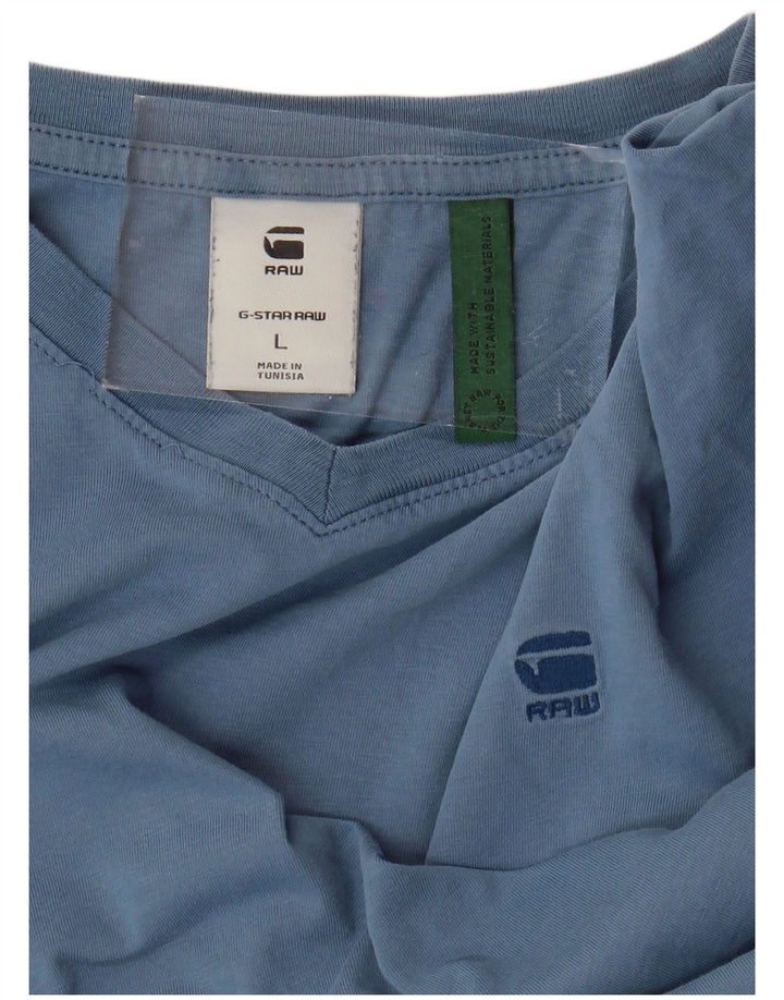 Ανδρικό T-Shirt G-STAR Top Large Blue