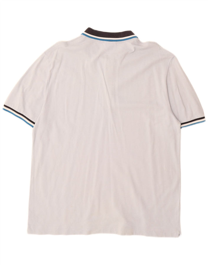 Ανδρικό πουκάμισο πόλο Lacoste 7 2XL Μπλε βαμβακερό