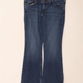 Levi's Womens 524 Too Superlow Bootcut Jeans Size 13 Large W34 L28 Blue