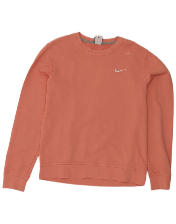 Ανδρικό φούτερ Nike, μεσαίο ροζ βαμβακερό