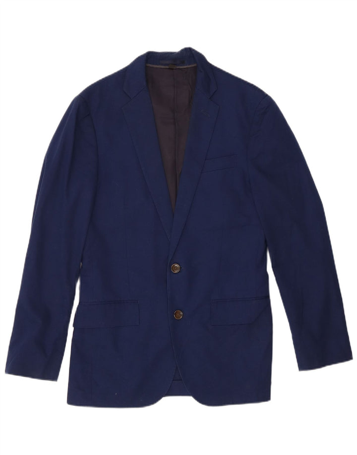 J. Crew Ανδρικό τζάκετ Ludlow με 2 κουμπιά Slim Fit Blazer UK 34 XS Blue
