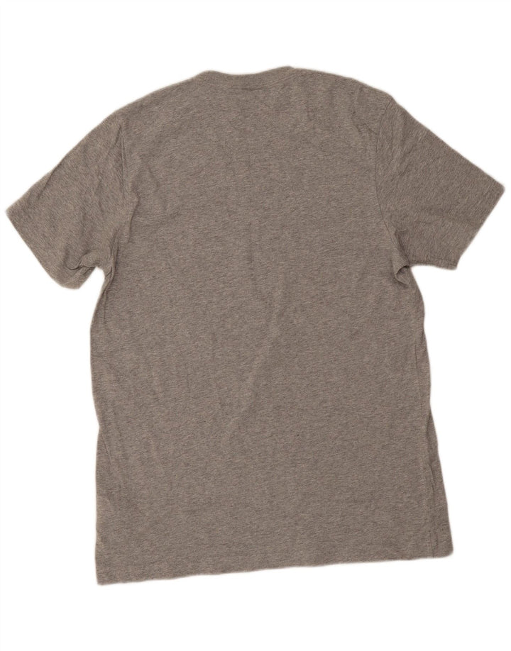 Ανδρικό γραφικό T-Shirt Adidas Top Μεσαίο γκρι βαμβακερό