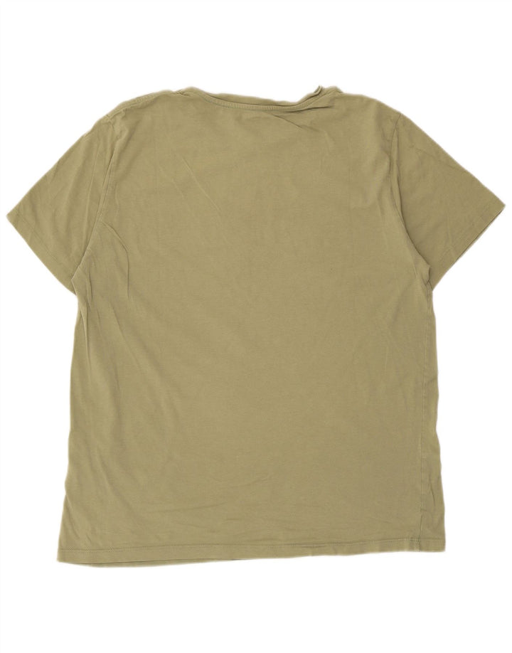 Ανδρικό γραφικό T-Shirt Levi's Top μεγάλο χακί βαμβακερό