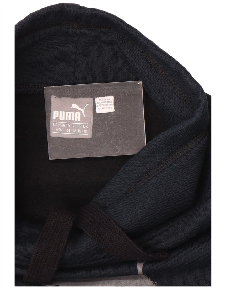 Γυναικείο γραφικό φούτερ PUMA Jumper UK 12 Medium Navy Blue