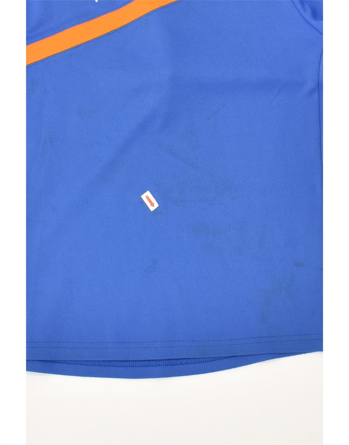 PUMA Boys Top Long Sleeve 9-10 Years Blue Polyester | Vintage Puma | Thrift | Second-Hand Puma | Used Clothing | Messina Hembry 