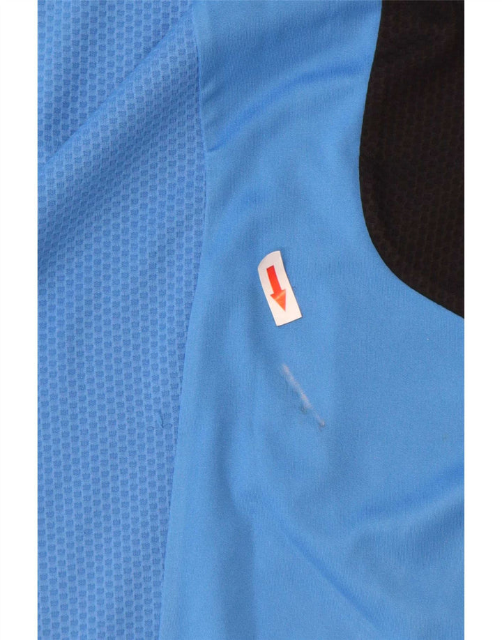 Adidas Ανδρικό γιλέκο Climacool Top Large Blue Colourblock Πολυεστέρας