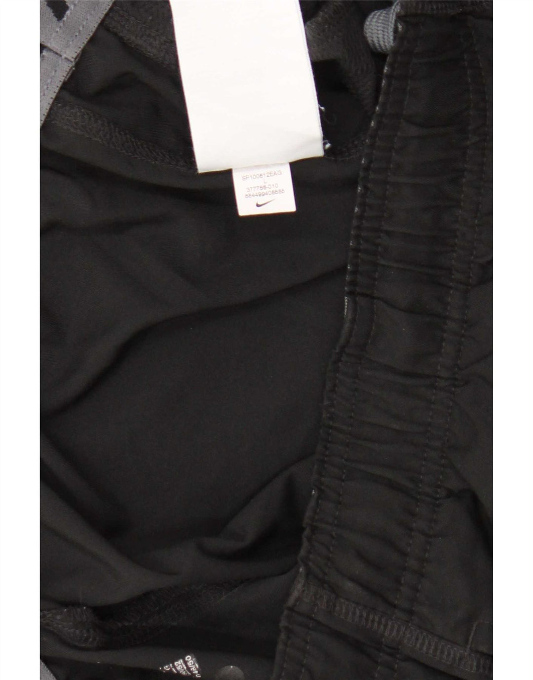 Ανδρικό παντελόνι αθλητικής φόρμας Nike Dri Fit μεγάλο μαύρο πολυεστέρα