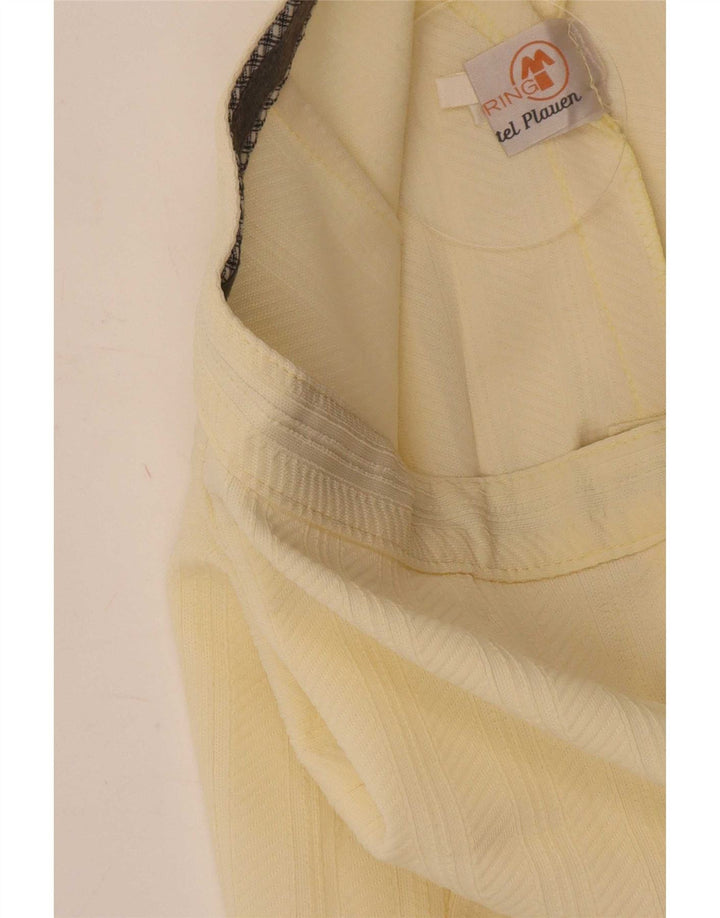 Vintage γυναικείο σορτς Chino Medium W30 κίτρινο