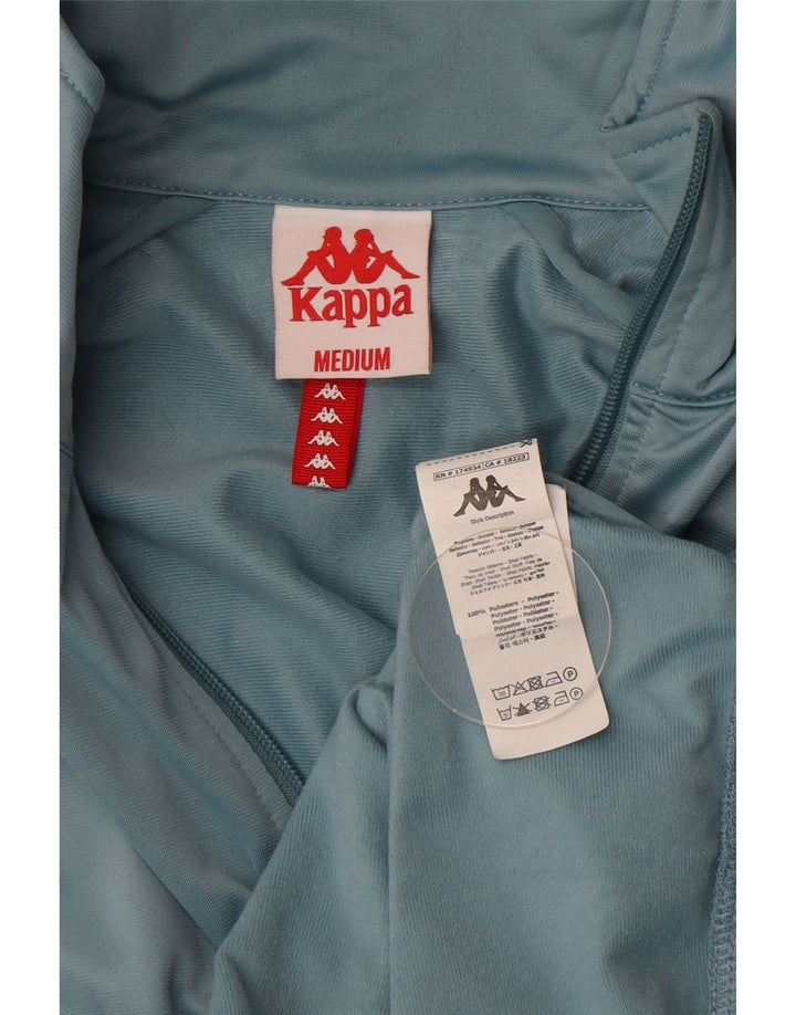 Ανδρική φόρμα γραφικής φόρμας Kappa Top Jacket μεσαίου μπλε χρώματος πολυεστέρας