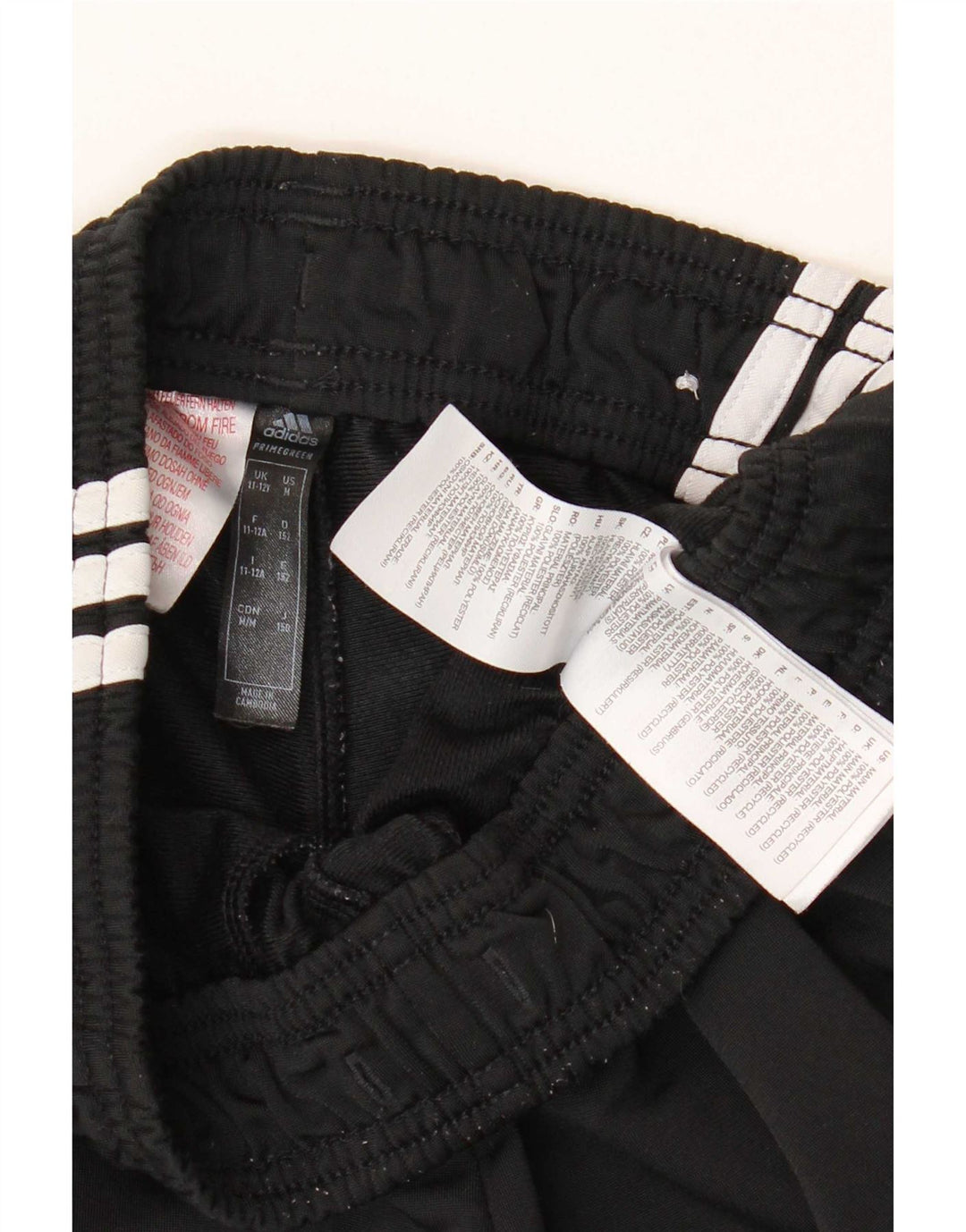 Παντελόνι αθλητικής φόρμας Adidas Boys 11-12 ετών Μαύρο Πολυεστέρα