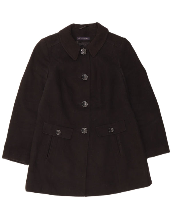 Marks & Spencer Γυναικείο παλτό UK 10 Small Black Polyester