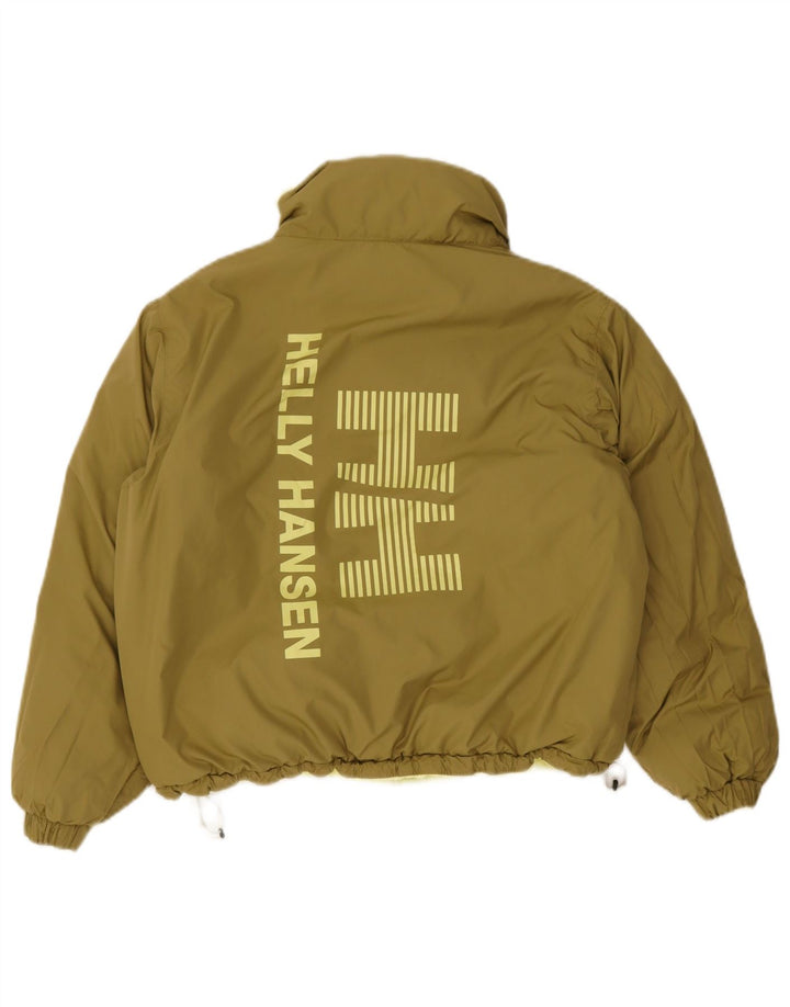 Helly Hansen Γυναικείο Μπουφάν με γραφικά Crop padded UK 14 Medium Khaki