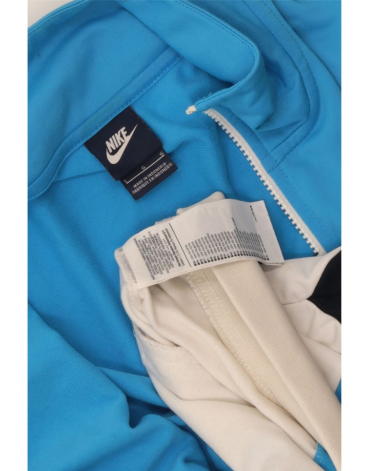 Ανδρική αθλητική φόρμα NIKE Μπουφάν μεγάλου μπλε χρώματος πολυεστέρας