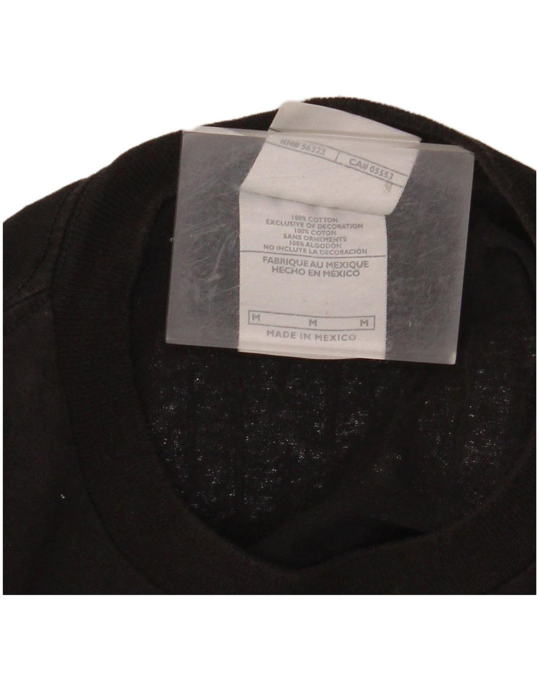 Ανδρικό γραφικό μπλουζάκι NIKE, μεσαίο μαύρο βαμβακερό