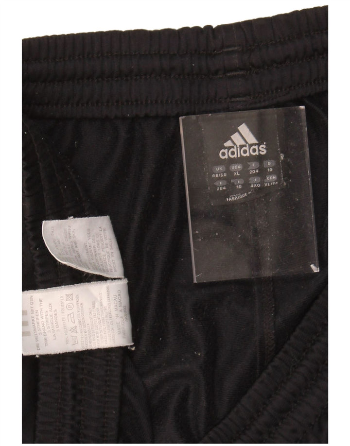 ADIDAS Mens Tracksuit Trousers UK 48/50 XL  Black Polyester
