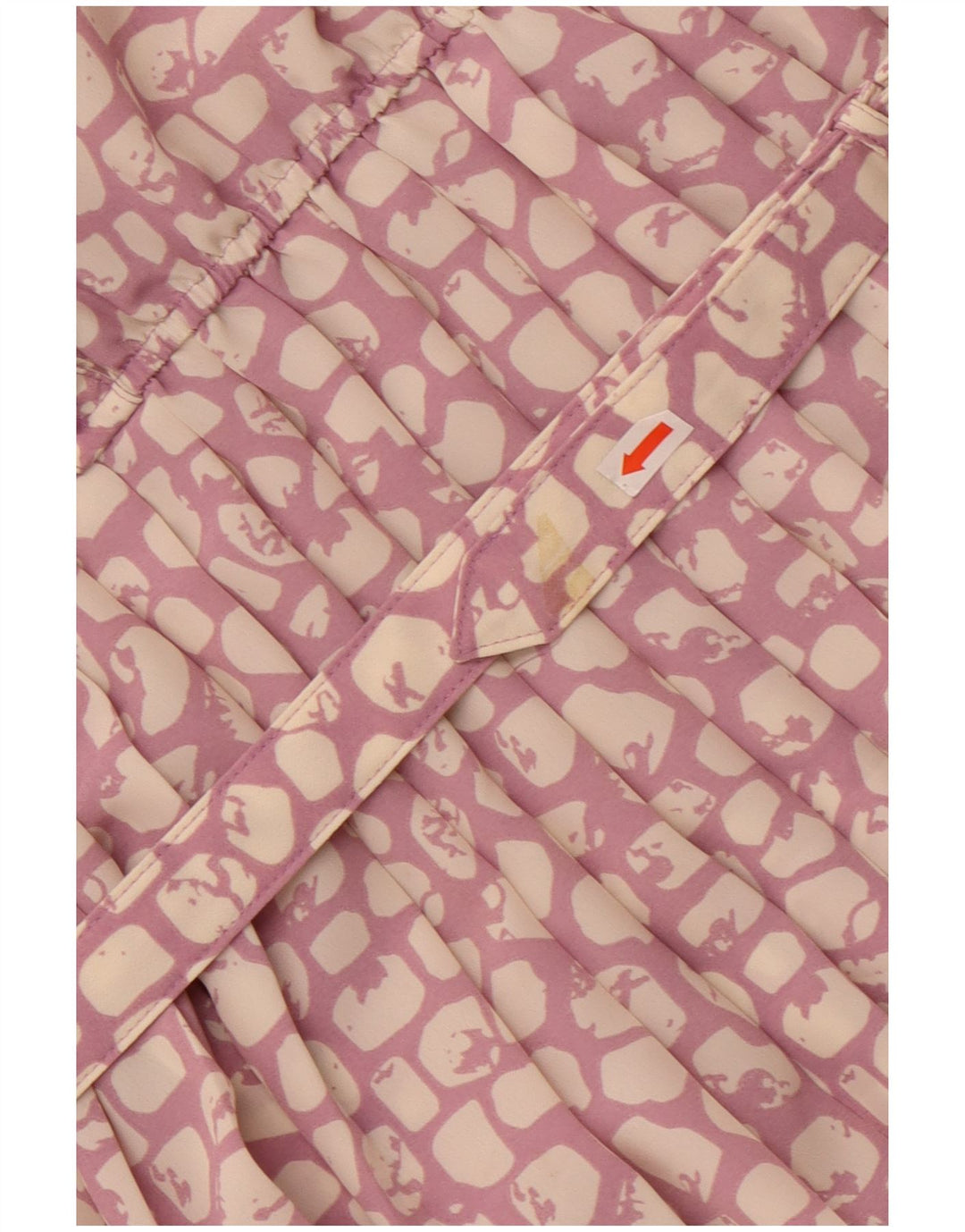 Classics γυναικείο μάξι φόρεμα UK 16 Large Purple Animal Print Polyester