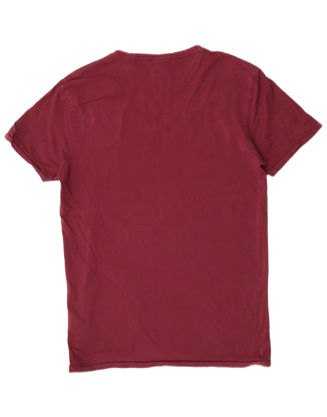 Ανδρικό T-Shirt Scotch & Soda Top Medium Maroon Cotton