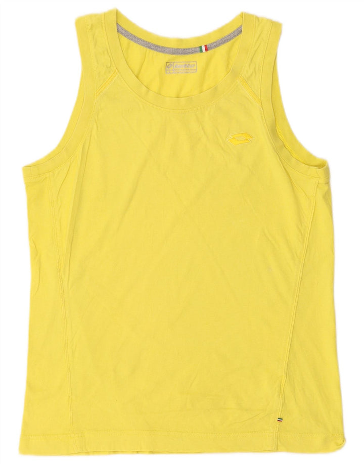 Γυναικείο γιλέκο LOTTO UK 14 Large Yellow