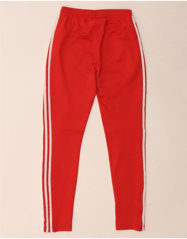 Γυναικεία φόρμα ADIDAS Παντελόνι UK 8 Small Red Cotton