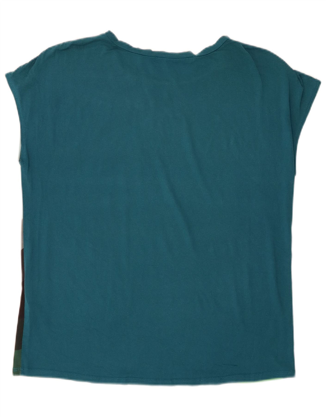 Γυναικείο γραφικό μπλουζάκι Desigual Top UK 14 Medium πολύχρωμο