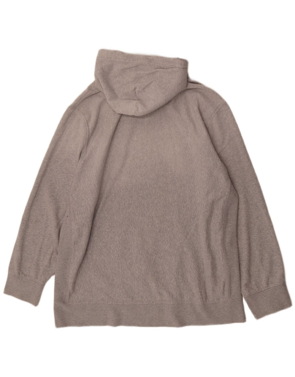 Γκρι βαμβακερό ανδρικό γραφικό κουκούλα American Eagle 2XL