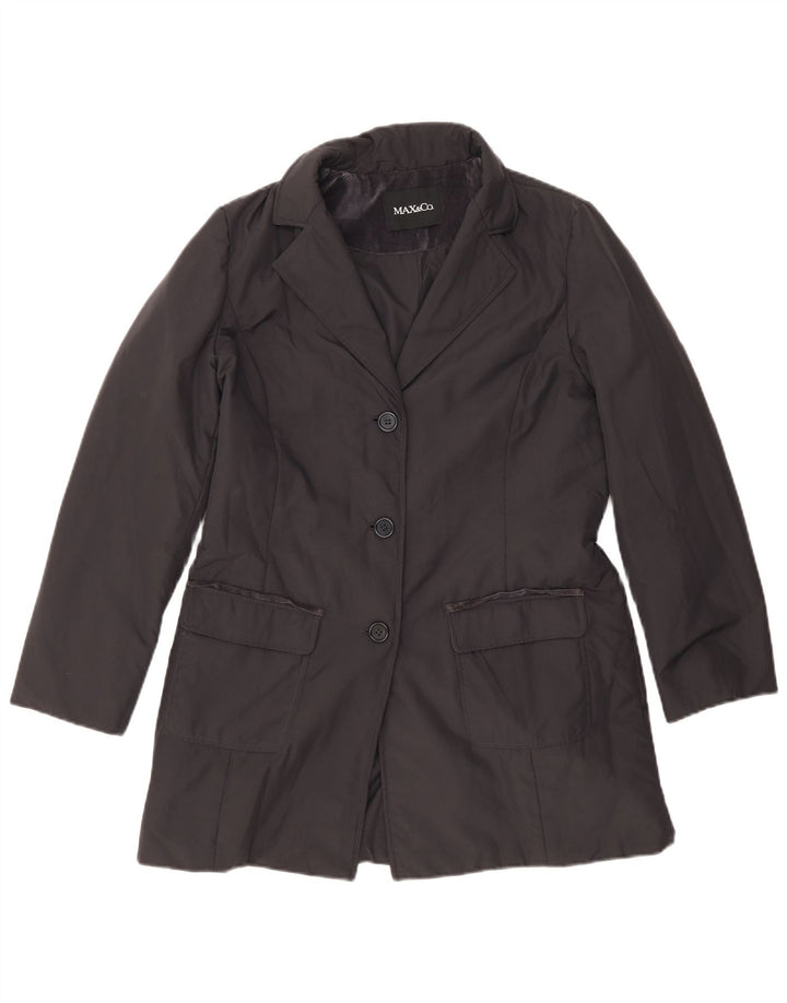Max & Co. Γυναικείο Πανωφόρι UK 16 Large Navy Blue Polyester