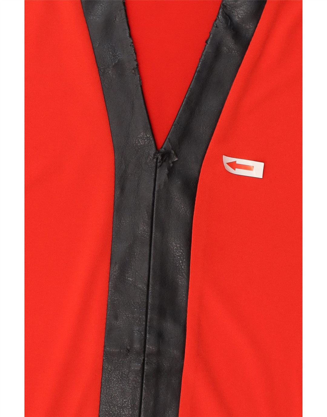 Γυναικεία μπλούζα Calvin Klein Top UK 10 Small Red Colourblock Polyester