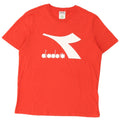 Ανδρικό γραφικό T-Shirt Diadora Top Μεσαίο πορτοκαλί βαμβακερό