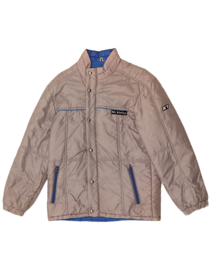 Ανδρικό μπουφάν MC Kinley με κουκούλα IT 46 Small Grey Polyester