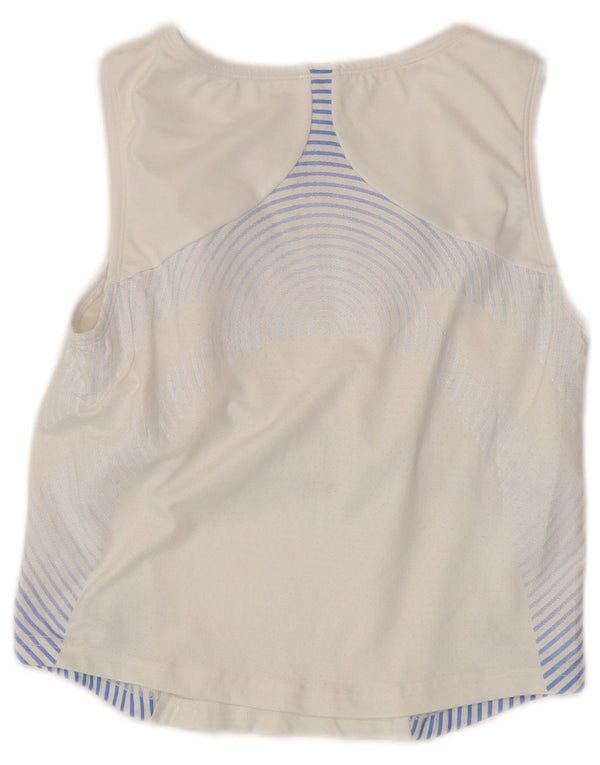 Γυναικείο γιλέκο FILA Top IT 44 Μεσαίο Λευκό Ριγέ Πολυαμίδιο