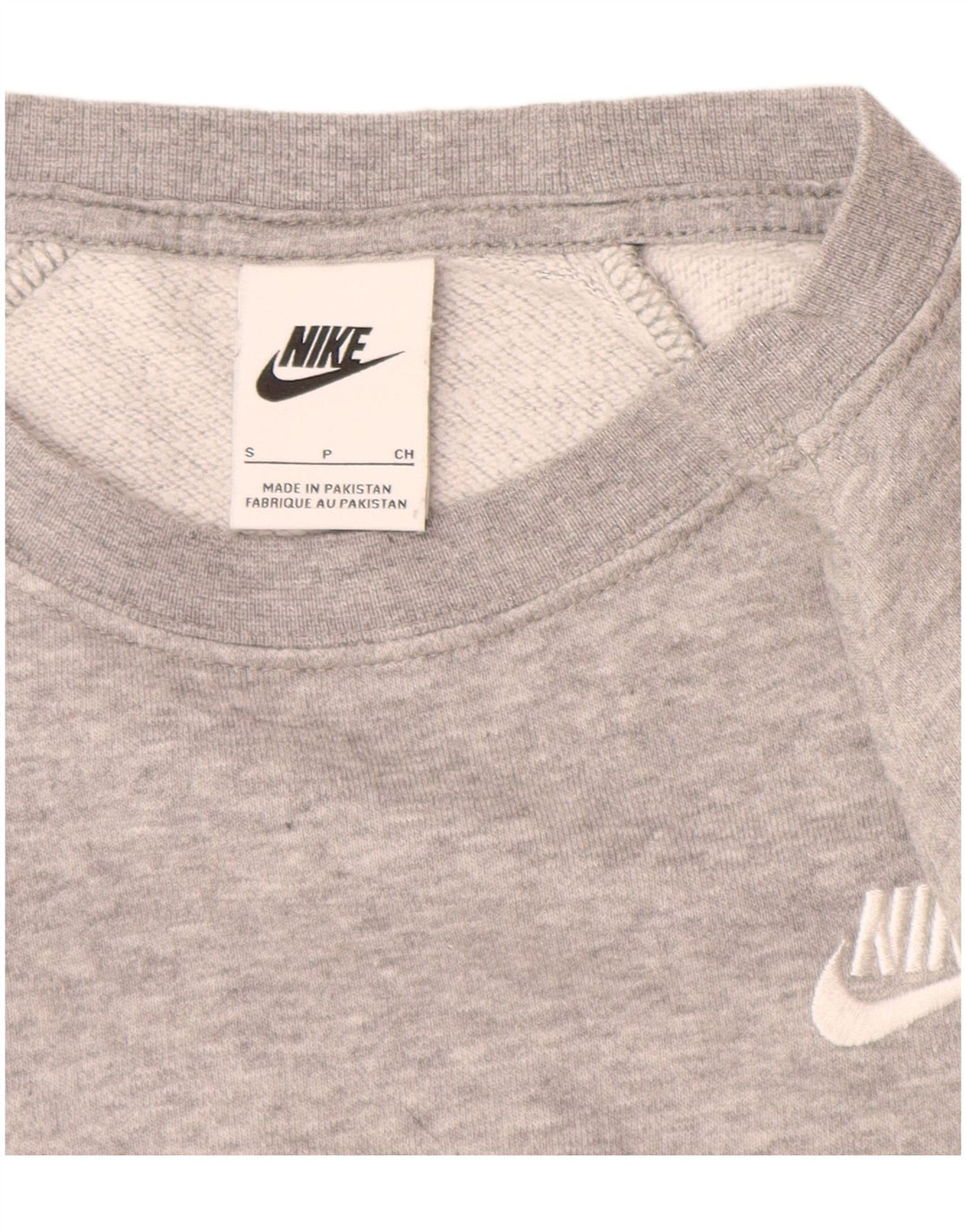 Γυναικεία φούτερ NIKE Jumper UK 10 Small Grey Cotton
