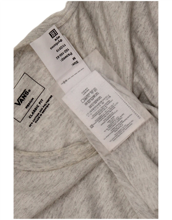 Ανδρικό T-Shirt Vans Κλασική Εφαρμογή Τοπ μεσαίου γκρι βαμβακερό
