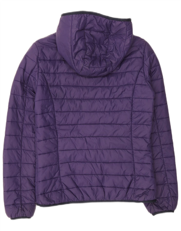 North Sails γυναικείο μπουφάν με κουκούλα UK 14 Medium Purple Nylon