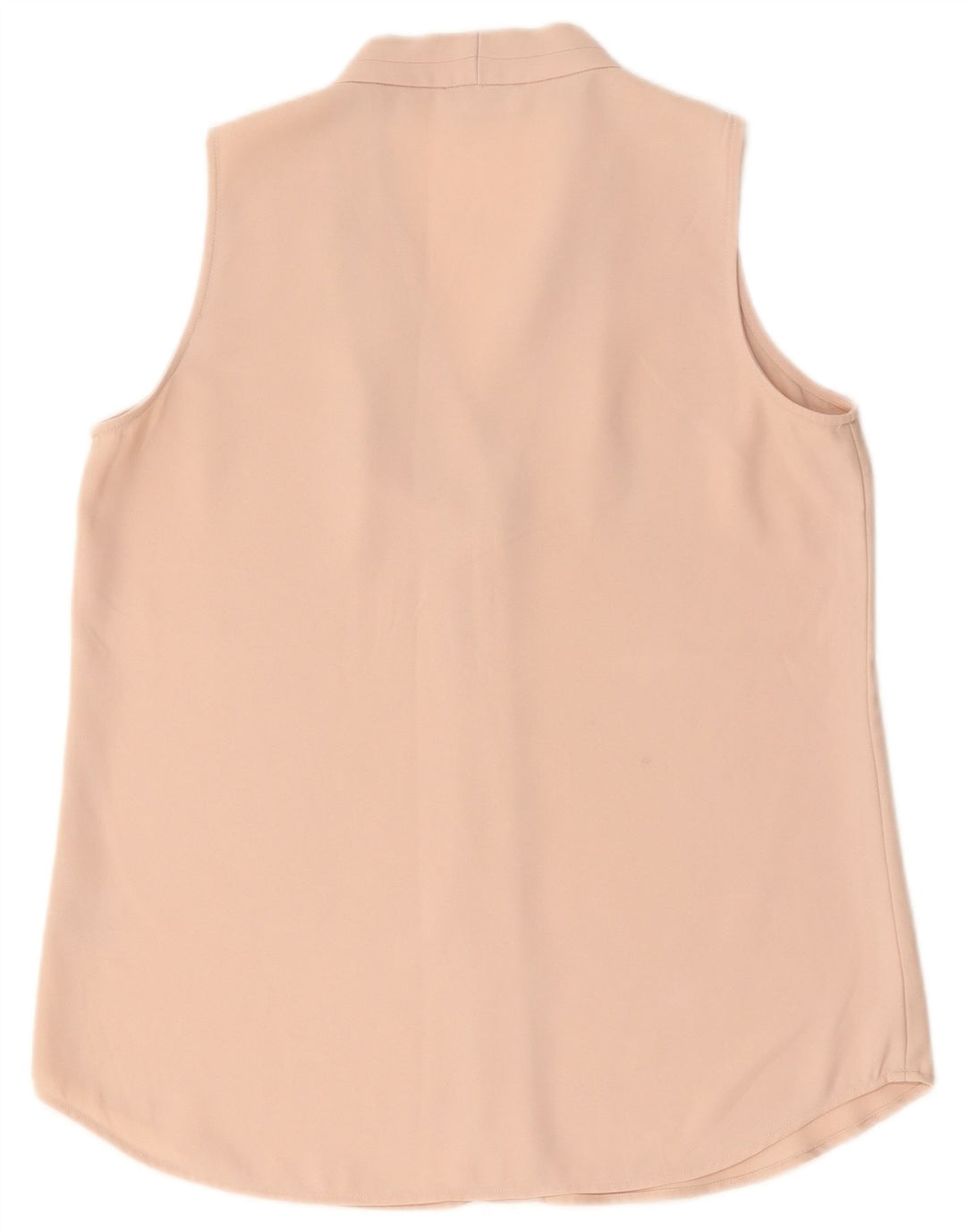Calvin Klein Γυναικεία Αμάνικη Μπλούζα Τοπ UK 14 Large Pink Polyester