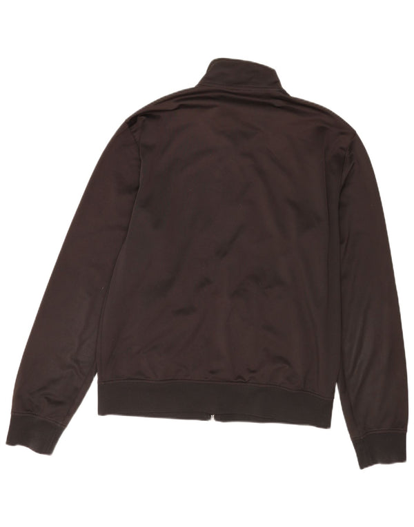 Emporio Armani Ανδρική φόρμα γυμναστικής με γραφικά Top Jacket Large Black Polyester