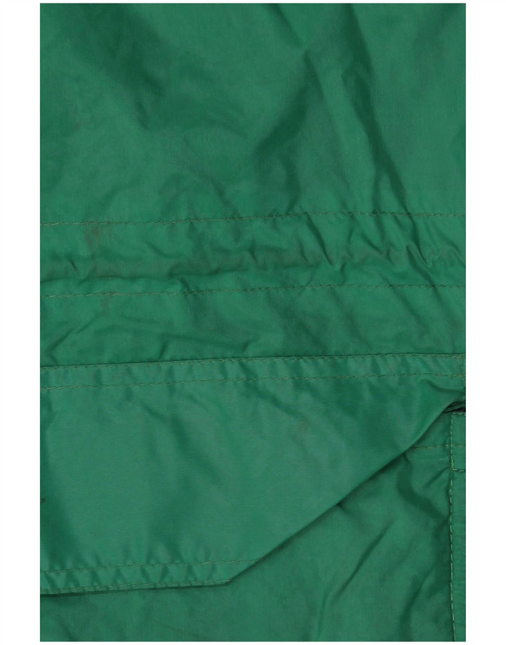 Ανδρικό μπουφάν βροχής με κουκούλα K-Way UK 42 XL Green Polyamide