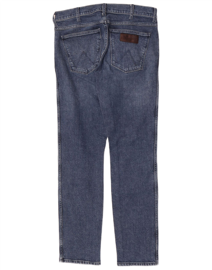 Ανδρικό τζιν Wrangler Larston Slim W31 L32 Μπλε βαμβακερό