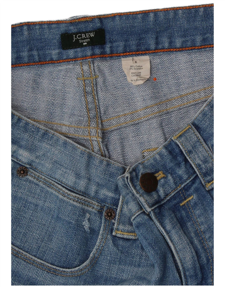 J. CREW Γυναικείο τζιν σορτς US 6 Medium W30 Μπλε βαμβακερό